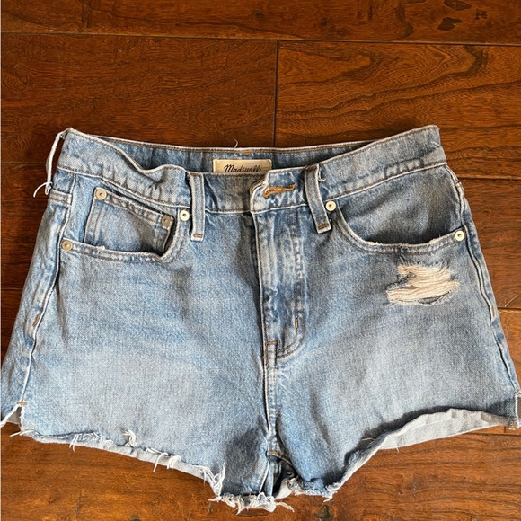 Madewell Relaxed Denim Shorts in Renfield Wash size 26 - Picture 6 of 15